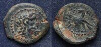 7655_ Царство Птолемеев, Клеопатра III и Птолемей IX, 116-107 годы до Р.Х., халк.