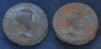 17510_ Фракийское царство, Реметалк I, 11 год до Р.Х.-12 год, ассарий.